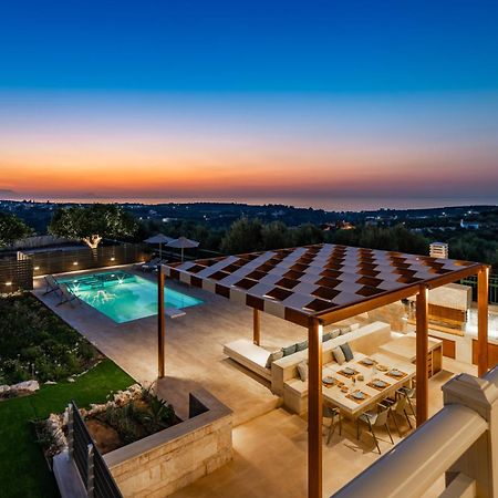 Estella Villa With Pool, Children Area, Bbq & Magnificent Views! Astérion 外观 照片