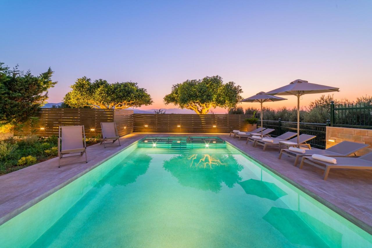 Estella Villa With Pool, Children Area, Bbq & Magnificent Views! Astérion 外观 照片