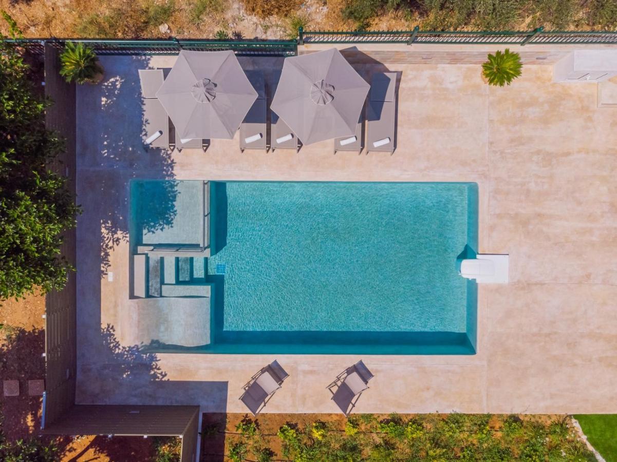 Estella Villa With Pool, Children Area, Bbq & Magnificent Views! Astérion 外观 照片