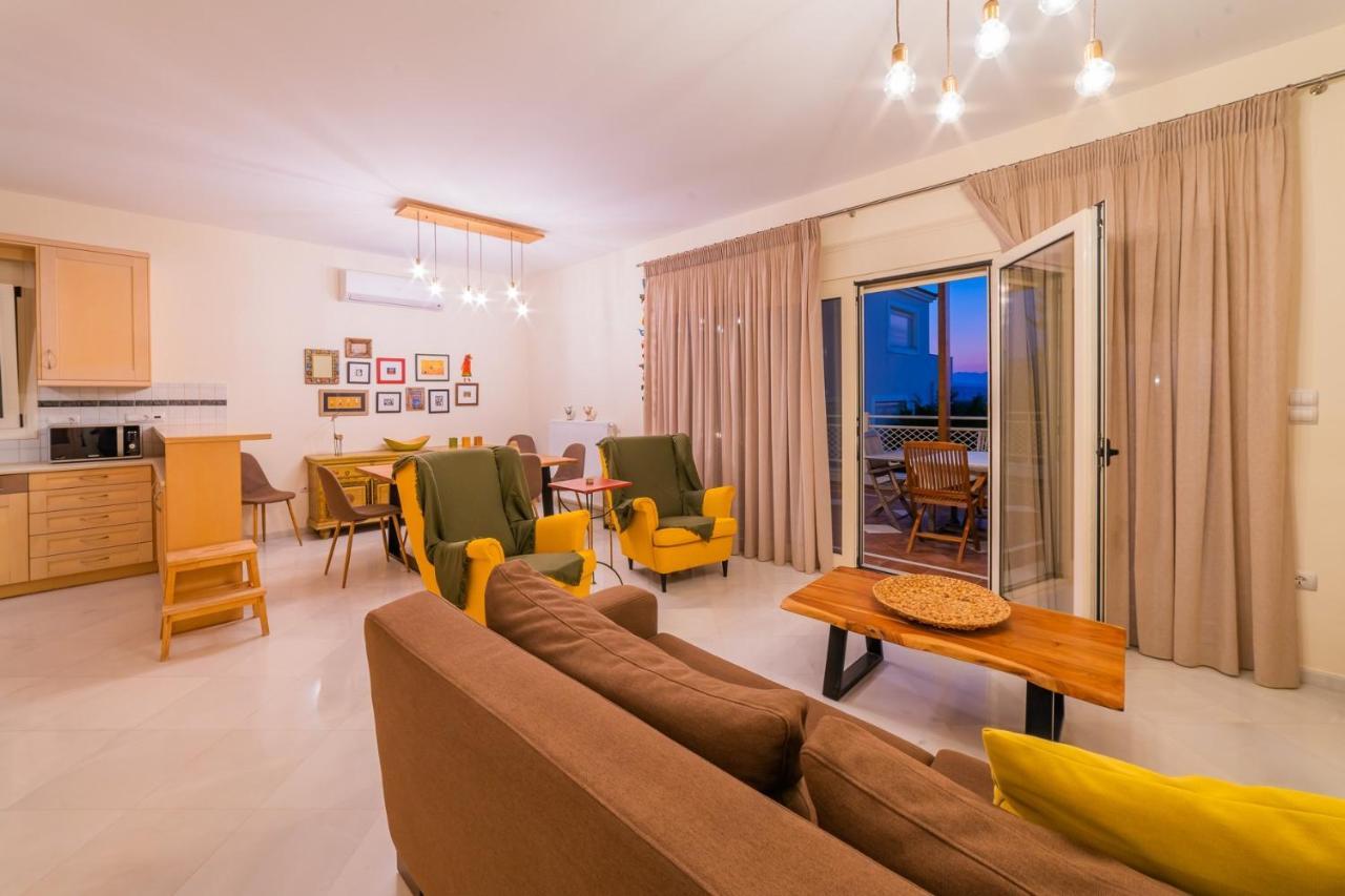 Estella Villa With Pool, Children Area, Bbq & Magnificent Views! Astérion 外观 照片