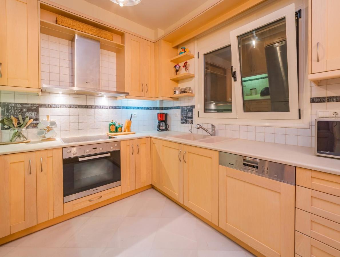 Estella Villa With Pool, Children Area, Bbq & Magnificent Views! Astérion 外观 照片