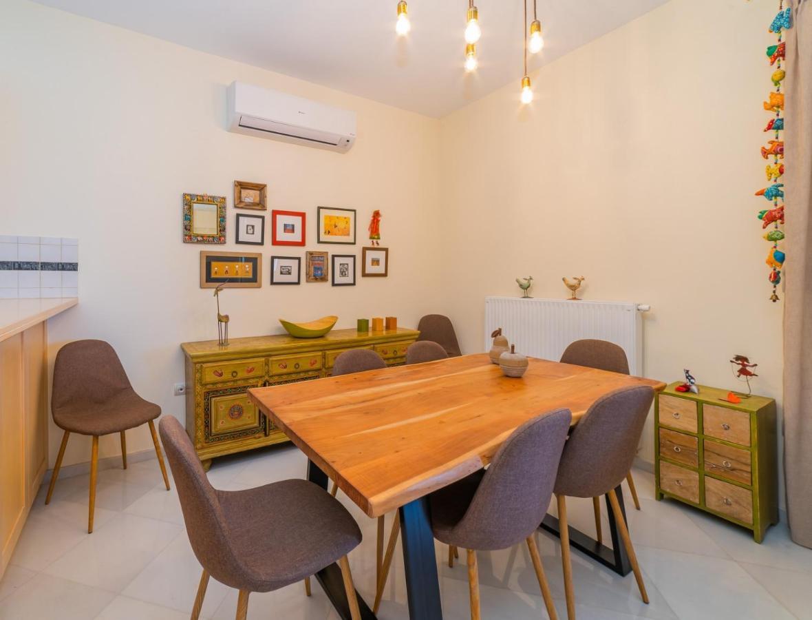 Estella Villa With Pool, Children Area, Bbq & Magnificent Views! Astérion 外观 照片