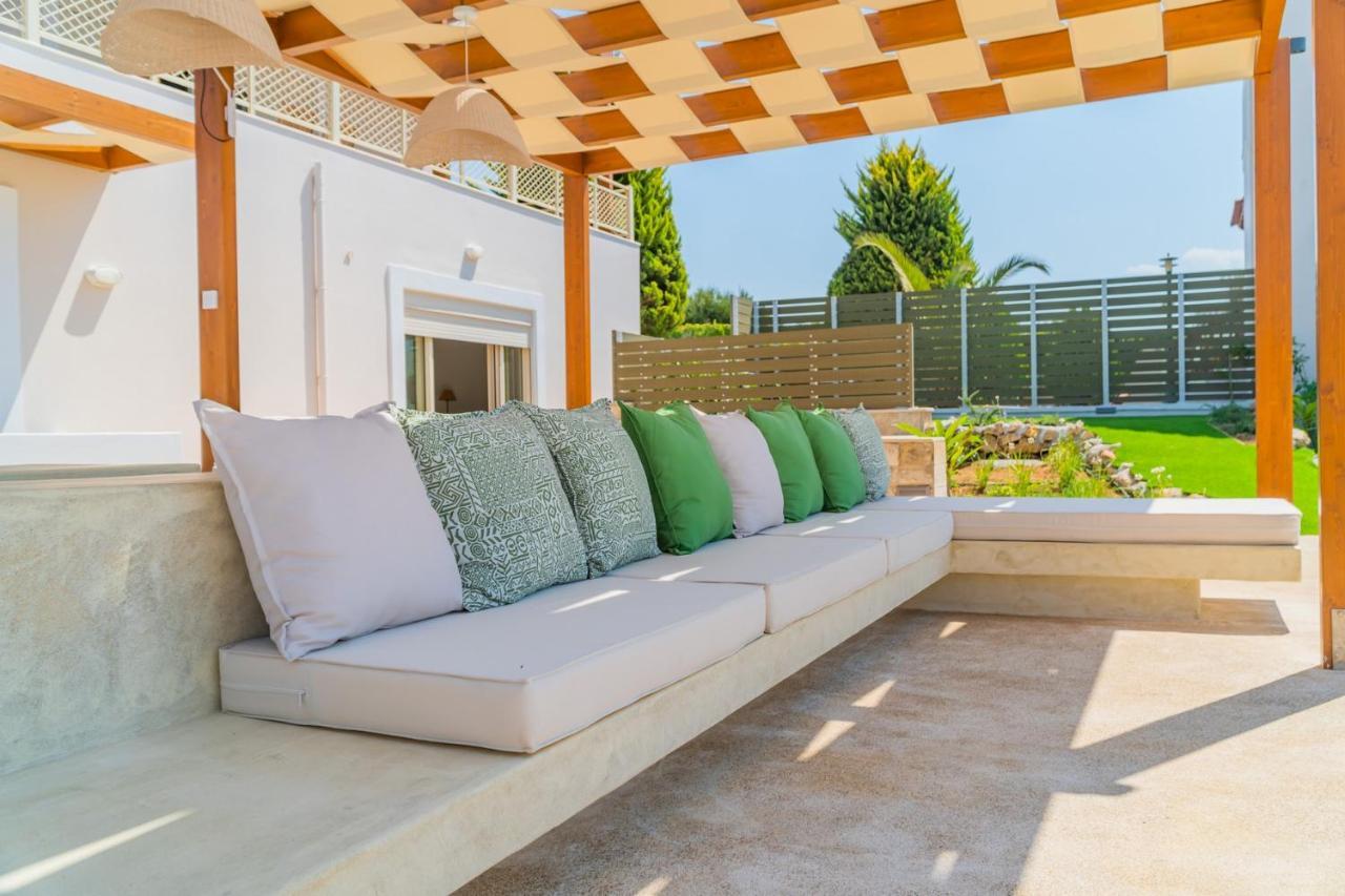 Estella Villa With Pool, Children Area, Bbq & Magnificent Views! Astérion 外观 照片