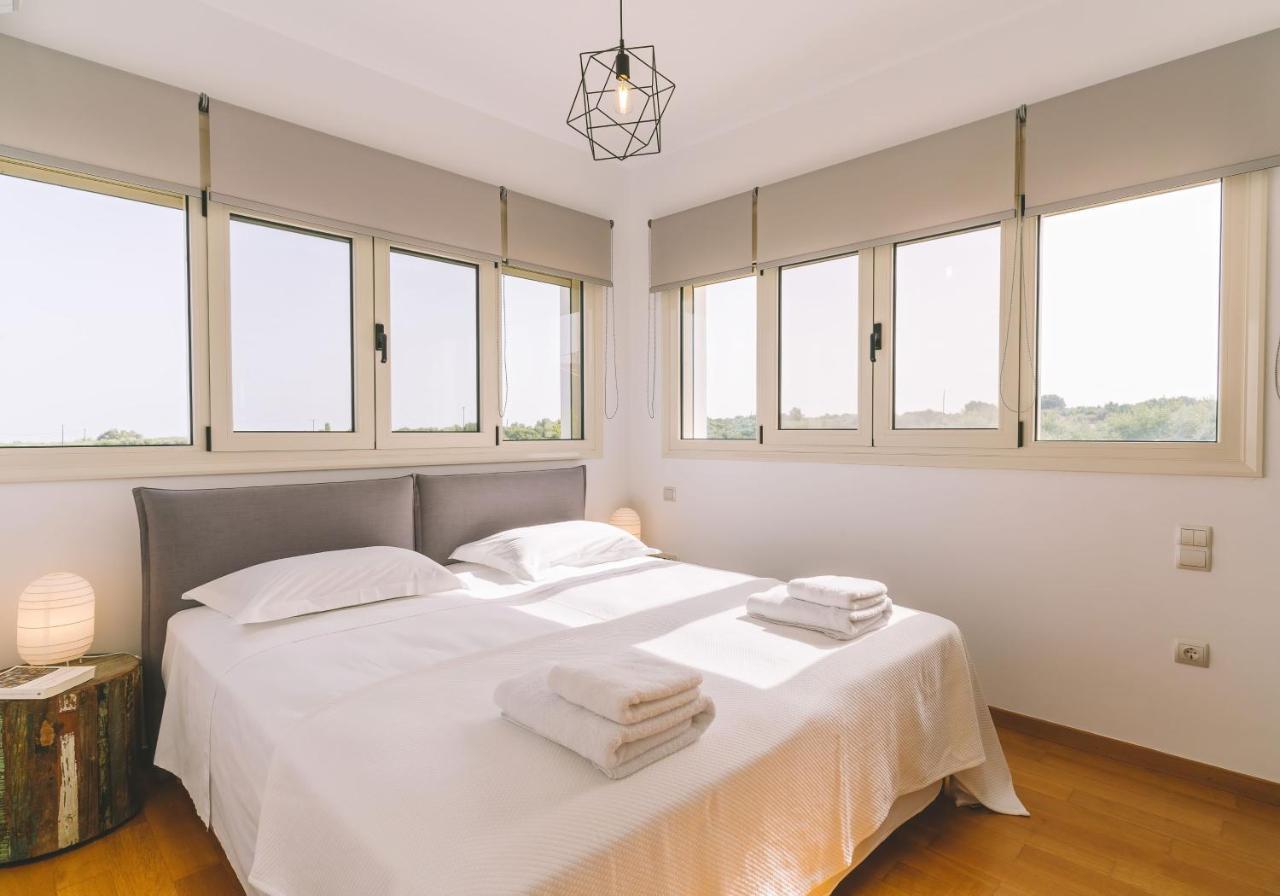 Estella Villa With Pool, Children Area, Bbq & Magnificent Views! Astérion 外观 照片
